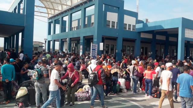 Cinco mil venezolanos se instalaron en Tumbes 