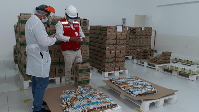 Qali Warma entrega alimentos a Pueblo Nuevo
