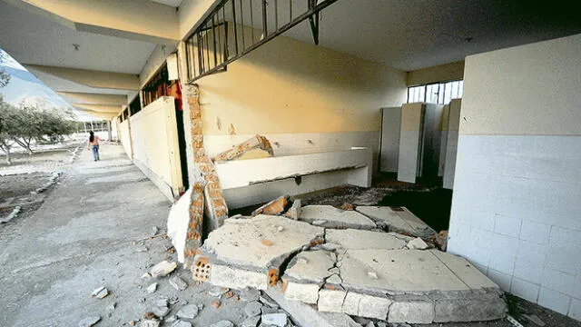No hay dinero para reconstruir las escuelas  de Caravelí y Caylloma