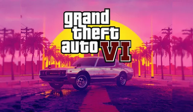 GTA VI podría ser un relanzamiento de Vice City. Imagen: Rockstar