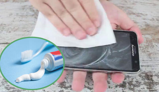 La pasta dental úsala en tus dientes, no en tu smartphone. Foto: La Sexta
