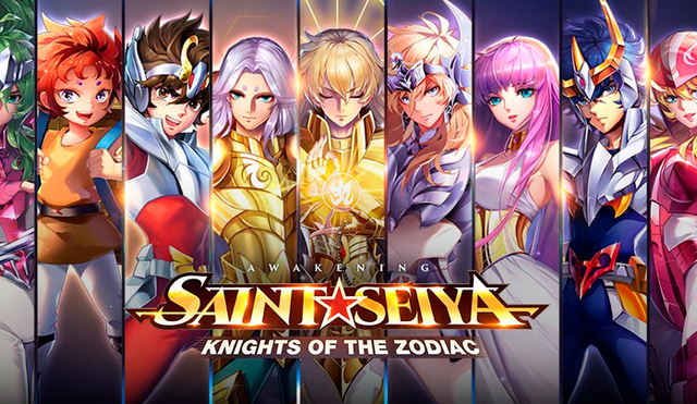 Saint Seiya Awakening: Knights of the Zodiac descarga gratis el nuevo videojuego en tu celular