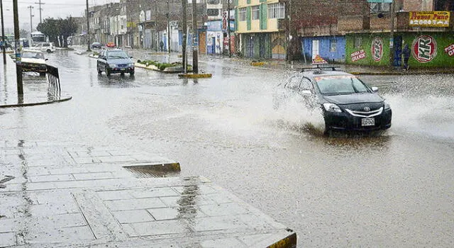 Escenario de lluvias.