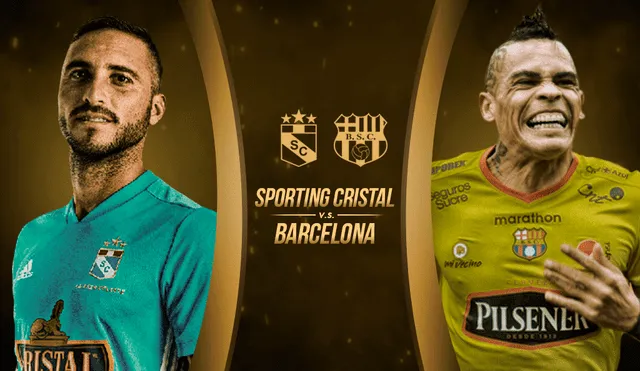 Sigue aquí EN VIVO ONLINE el Sporting Cristal vs. Barcelona de Guayaquil por la vuelta de la fase 2 de la Copa Libertadores 2020. | Foto: GLR