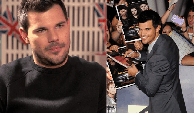 Taylor Lautner asustó a sus fans con su nueva imagen en el 2015. Foto: composición LR/BBC/AFP