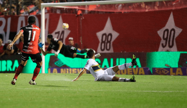 Boca Juniors vs Newell's: Maxi Rodríguez marcó el 1-0 de la 'Lepra' con soberbio golazo
