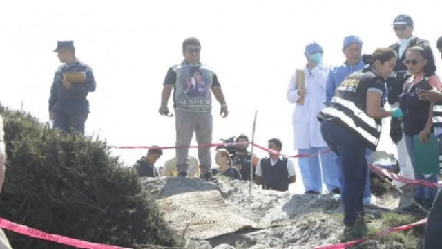 Trujillo: hallan el cuerpo de un hombre enterrado en una playa 