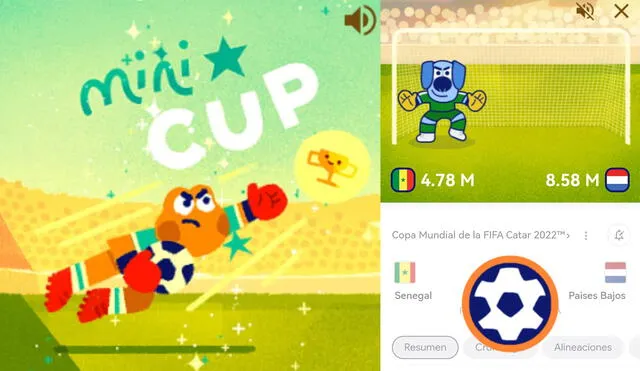 El juego de Google está disponible en Android e iOS. Foto: composición LR