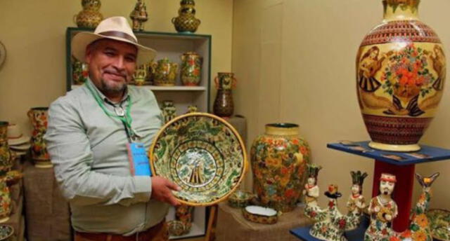 Artesano de Cusco es reconocido en el Congreso por su trayectoria y obra.