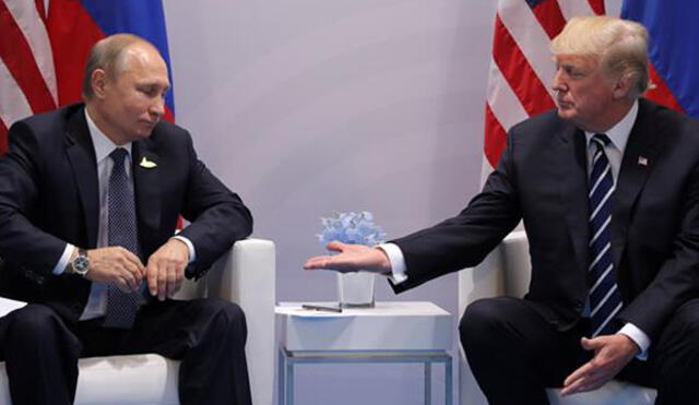 Trump aseguró que "presionó con fuerza" a Vladimir Putin en la cumbre del G-20