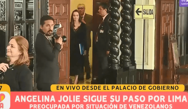Angelina Jolie cautivó en Palacio, pero es víctima de desafortunado comentario en Latina