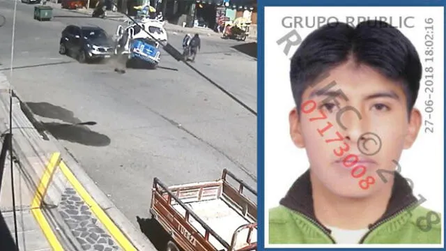 Chofer que atropelló a mototaxista en Puno sería un estibador