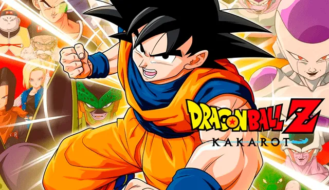 Goku junto a los personajes que aparecerán en Dragon Ball Z Kakarot.