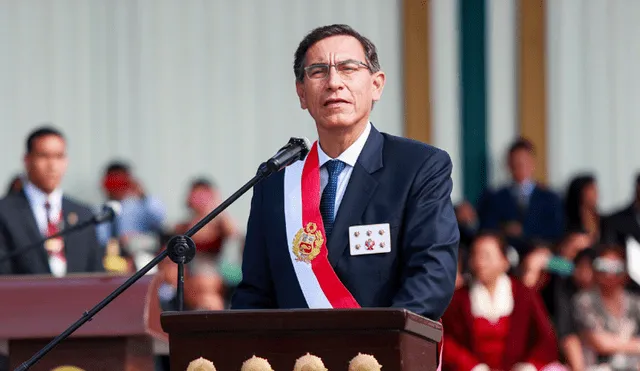 El presidente Martín Vizcarra resaltó que la ciudadnaía es tá consciente del peligro de la corrupción. Foto: Presidencia.