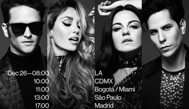 El concierto Ser o parecer se convirtió en tendencia en diferentes países de Latinoamérica. Foto: Instagram RBD oficial