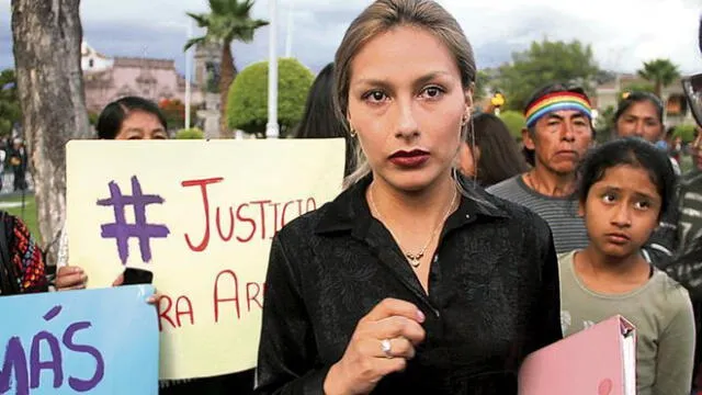 Fiscalía pide 3 años de cárcel para Arlette Contreras por el delito de falsedad genérica