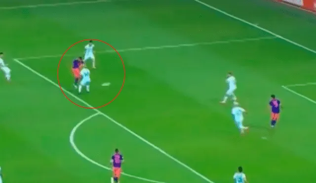 Argentina vs. Colombia: disparo cruzado de Roger Martínez terminó en golazo por el 1-0 [VIDEO]