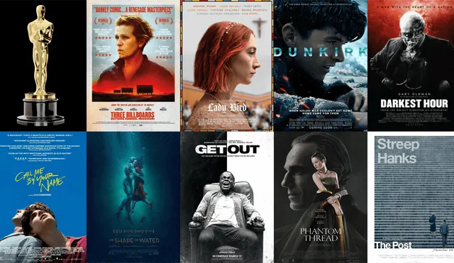 Oscar 2018: ¿En qué cines puedes ver las películas nominadas?