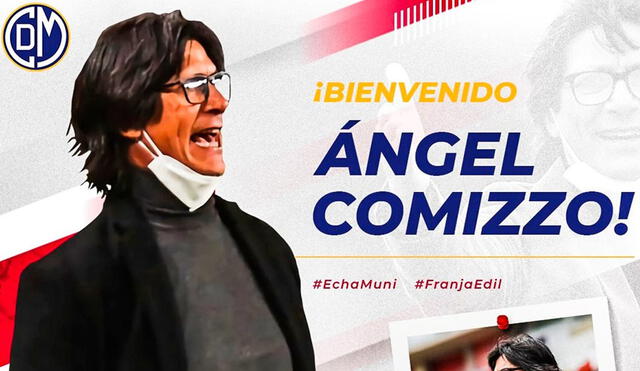 Ángel Comizzo volverá al fútbol peruano tras dejar Universitario en 2021. Foto: Deportivo Municipal