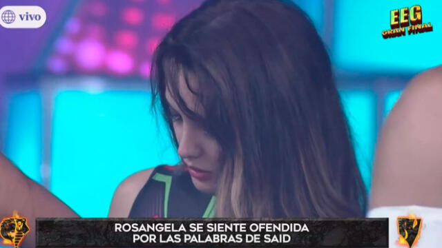 Rosángela Espinoza llora por culpa de Said Palao en "Esto es Guerra"