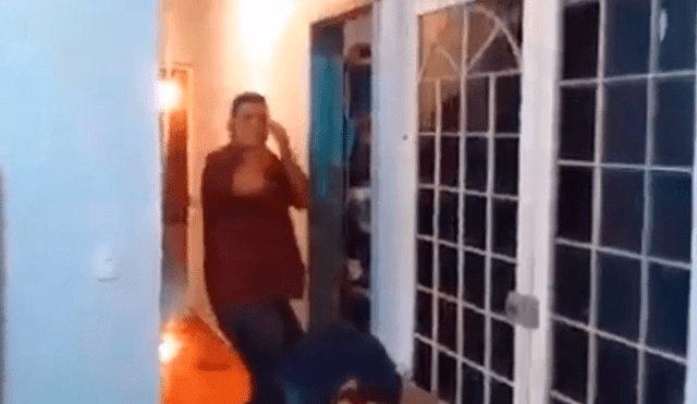 Facebook viral: mujer quería castigar a su hijo con la 'chancla', pero sucede lo peor [VIDEO]