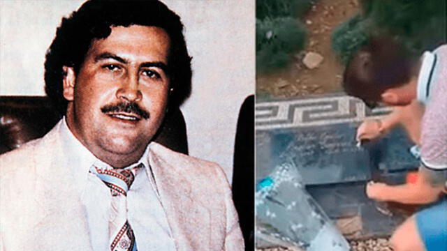 Pablo Escobar: hombre sufre un infierno tras grabarse inhalando cocaína en su tumba
