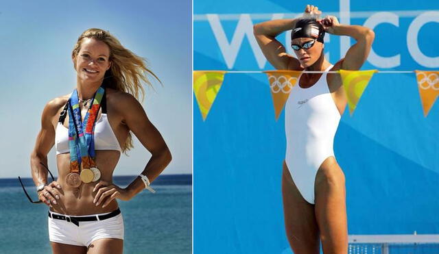 Medallista de oro olímpico aparece totalmente desnuda en reality show [FOTOS]