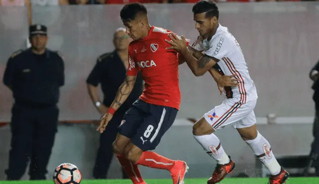 Con Trauco, Flamengo perdió en su visita a Independiente por la final de la Copa Sudamericana [VIDEO]