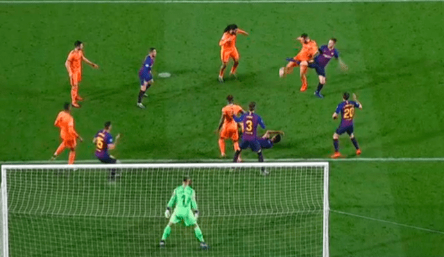 Barcelona vs Lyon: Lucas Tousart colocó el descuento con colaboración del VAR [VIDEO]
