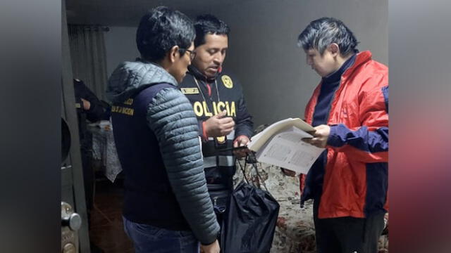 Arequipa. Empresario fue detenido y debe rendir cuentas ante la justicia. Foto: PNP