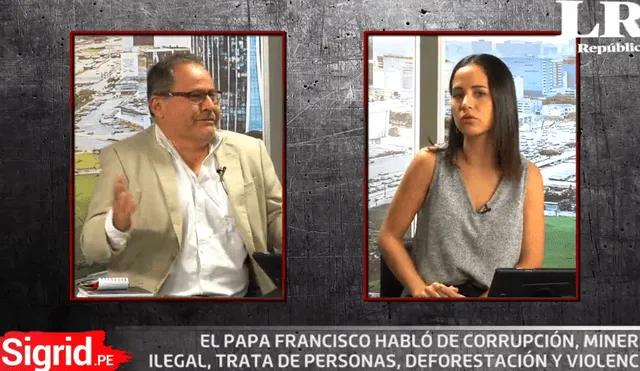 Sigrid.pe: Hoy entrevista al internacionalista Ramiro Escobar sobre la visita del papa
