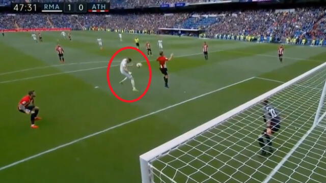 Real Madrid vs Athletic Bilbao: Benzema anotó de cabeza el 1-0 en el Bernabéu [VIDEO]