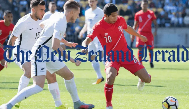 Diario neozelandés sorprende con su portada sobre partido contra Perú [FOTO]