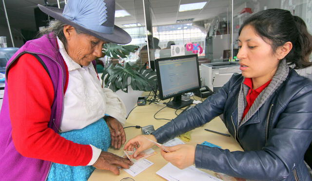 Cusco: usuarios de Pensión 65 podrán cobrar subvenciones a partir del 24 de agosto