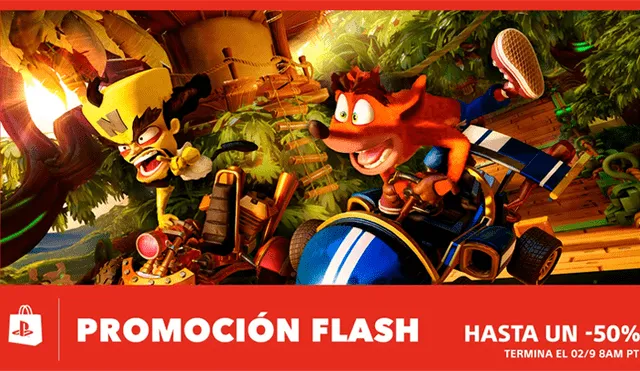 PS4  PlayStation Store pone Crash Team Racing, The Witcher 3 y