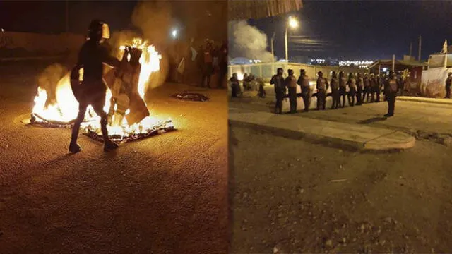 Protestas por Tía María en Mollendo