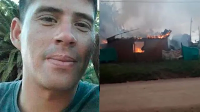 Salvaje: incendió la casa con su expareja embarazada y sus niñas dentro [VIDEO]