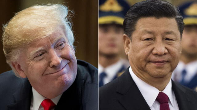 Donald Trump "está muy feliz" con la guerra comercial con China