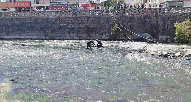 hallazgo. El cuerpo de la víctima fue recuperado por la Policía de las aguas del río Chili