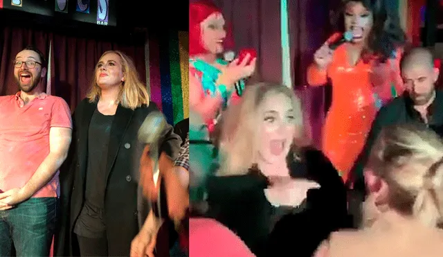 Así sorprendieron Jennifer Lawrence y Adele a sus fans en un bar gay de Nueva York [VIDEO]
