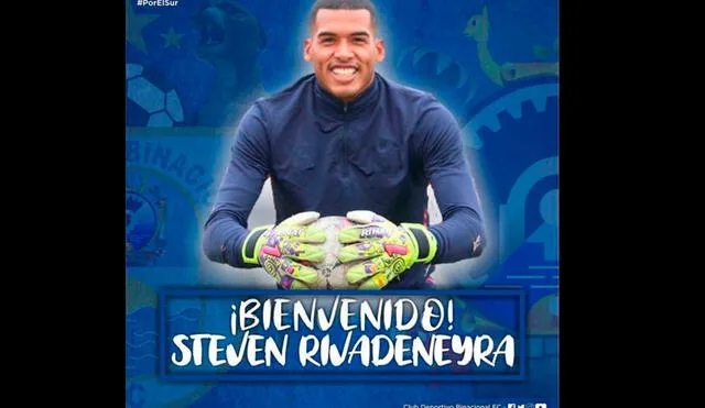 Steven Rivadeneyra fue presentado por Binacional y firmó por Alianza Lima.