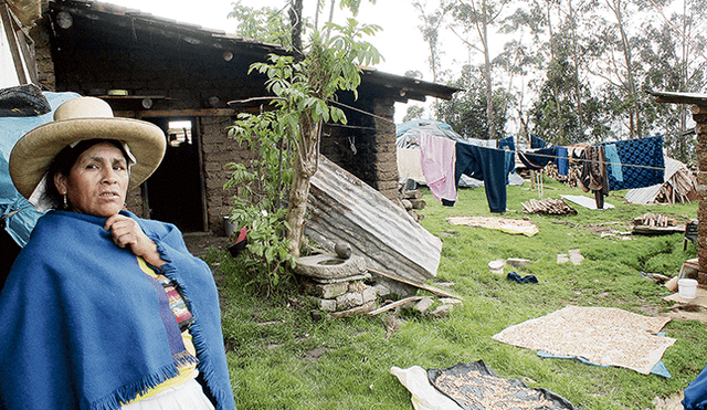 En cajamarca. María Tambilla vive en Chetilla, uno de los distritos más pobres del país.