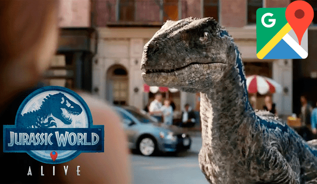 Google Maps viral: Lanzan juego de Jurassic World que te hará ver dinosaurios en las calles