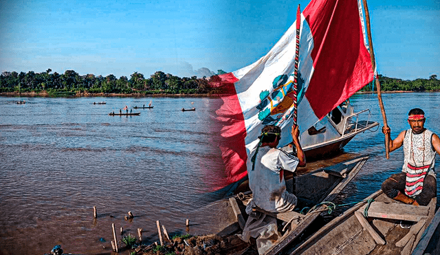 Bloqueo del río Marañon: comunidades indígenas iniciaron este miércoles huelga indefinida. Foto: composición Gerson Cardoso/LR/Cuatro Cuencas