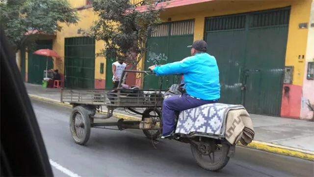 Cuestionan circulación de triciclos en vías de Lima