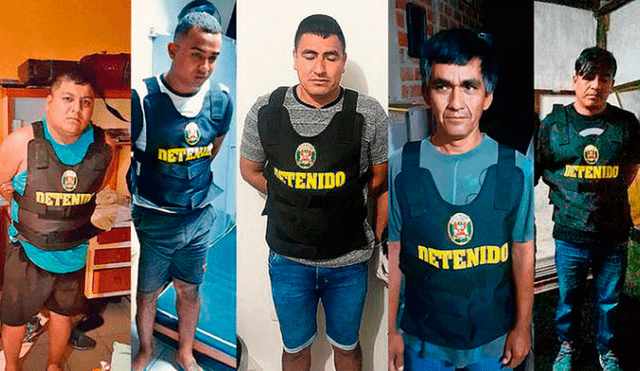 Tumbes: dictan 25 meses de prisión preventiva para banda “Los Piratas de Puerto Pizarro”