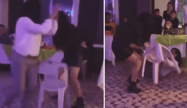 Vía Facebook: mujeres se enfrentan el juego de la silla y termina en brutal pelea [VIDEO]
