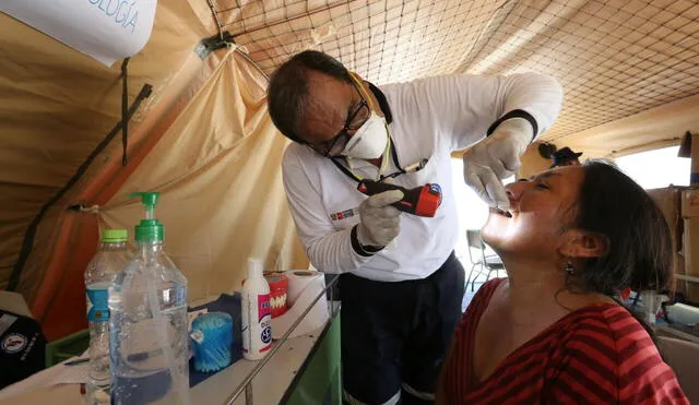Piura: campaña 'Vive Saludable' viene realizando en centro poblado más de 1,149 atenciones médicas 