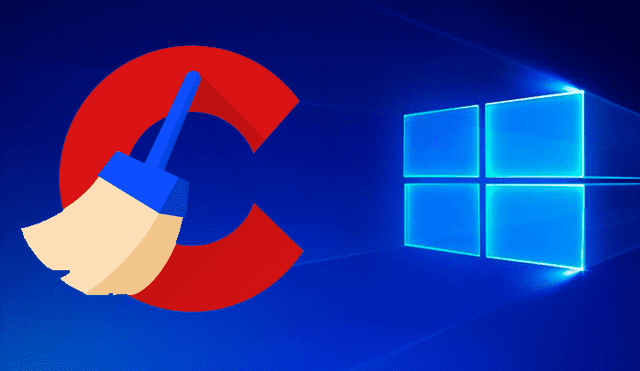 Windows 10 detecta como potencial amenaza al programa Ccleaner. Foto: composición La República.