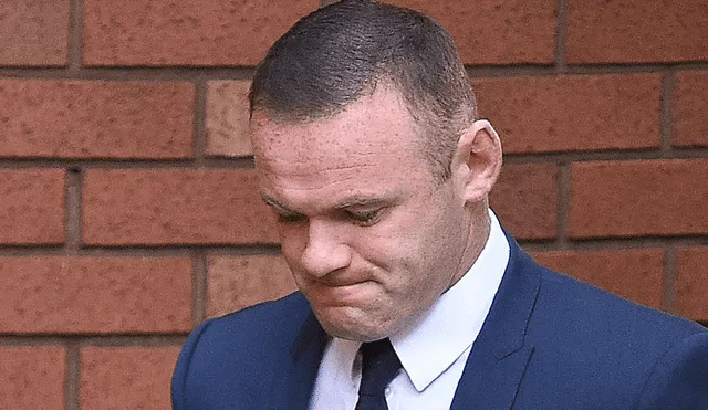 Wayne Rooney se declaró culpable de conducir ebrio y recibió una dolorosa condena